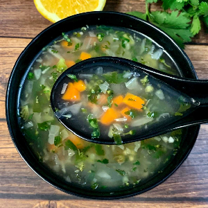 Zitrone Koriander Suppe