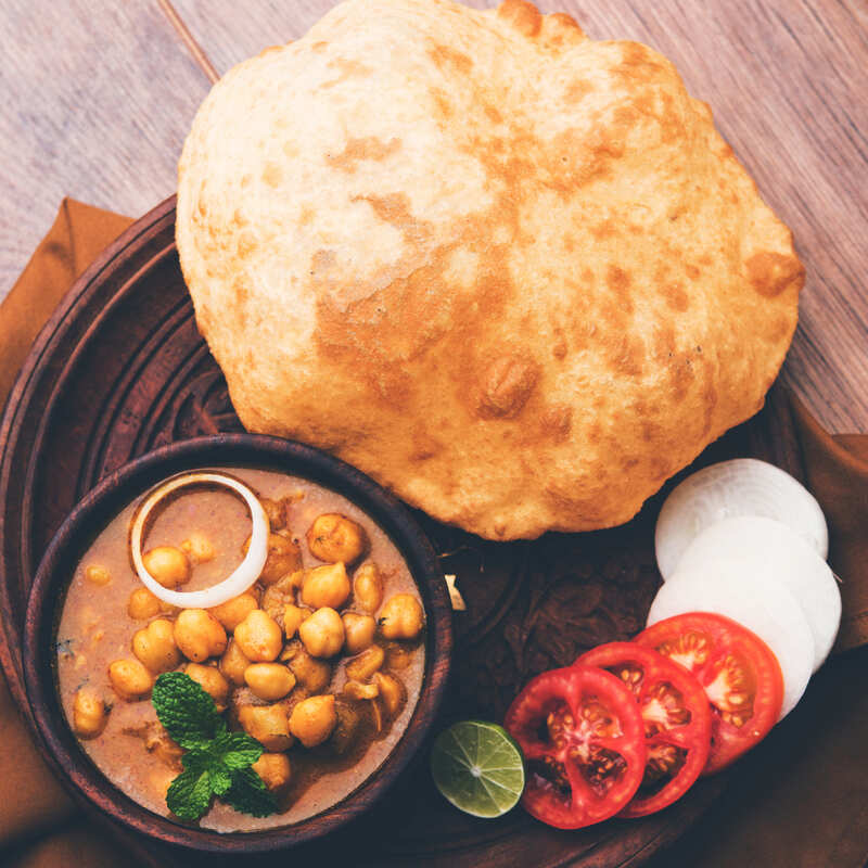 Bhatura channa masala