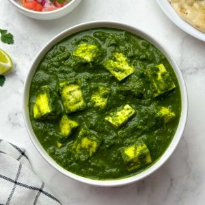 Palak Paneer (auf Wunsch mit Tofu)